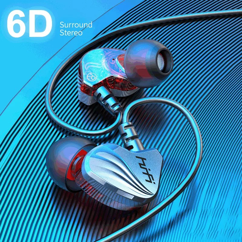 

New Wired Earphones In-Ear For Computer iPhone Samsung PC 3.5mm Earbuds Auriculares Stereo Headset Gamer Handfree With Mic