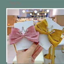 Requintado artesanal laço top clip versão coreana da coroa acessórios de cabelo das crianças 2020 venda imperdível (1)