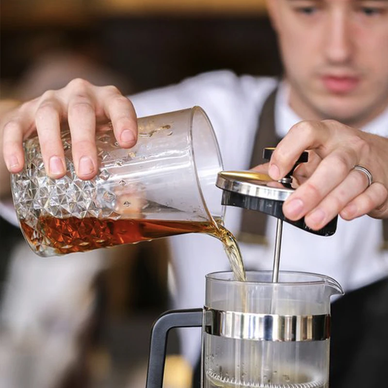 760 мл коктейль смешивания Стекло бармен с украшением в виде кристаллов стакан для