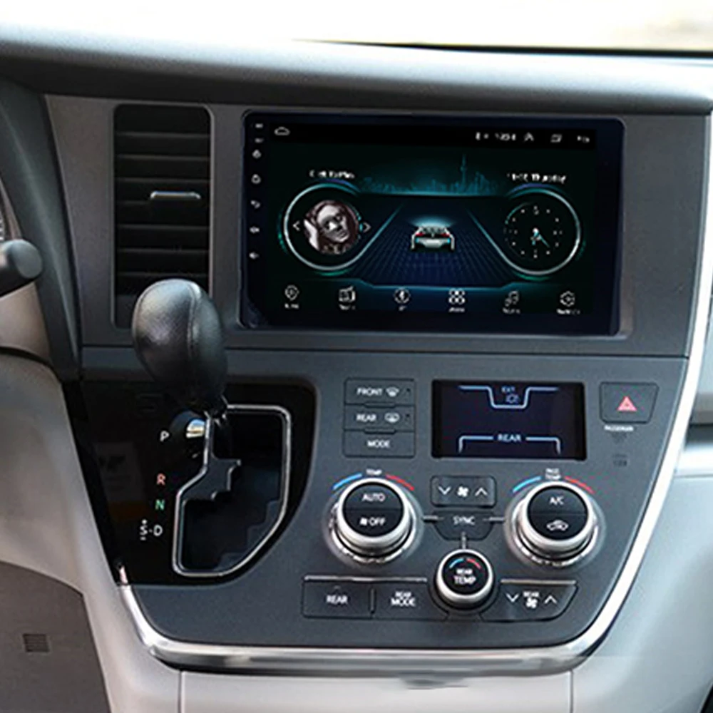 Автомобильный мультимедийный плеер стерео GPS DVD радио навигация Android экран