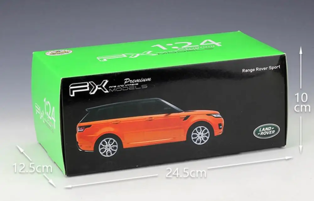 Welly 1/124 1:24 Range Rover спортивный внедорожник автомобиль литья под давлением Модель