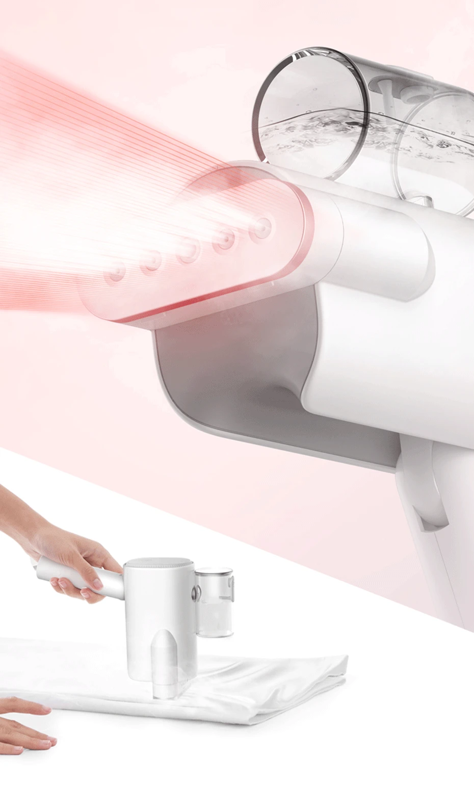 Xiaomi Deerma HS006 220 В 800 Вт складной ручной отпариватель для одежды, портативный мини-Утюг для путешествий, портативная маленькая одежда с потертостями