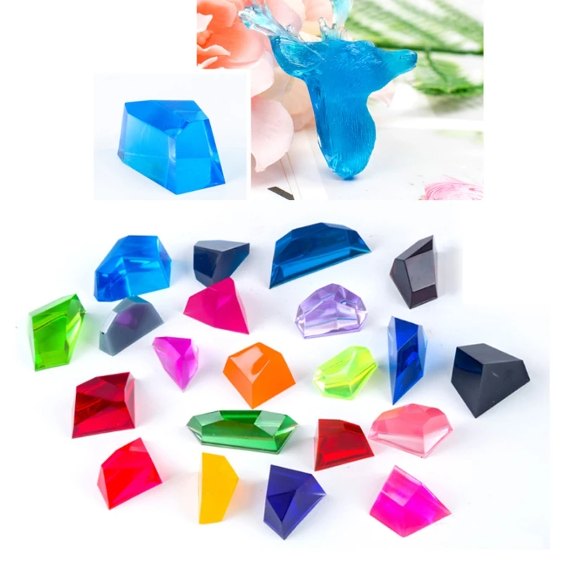 

24 Color Large Bottle 30ml Resin Pigment Kit Transparent Epoxy UV Resin Colorant