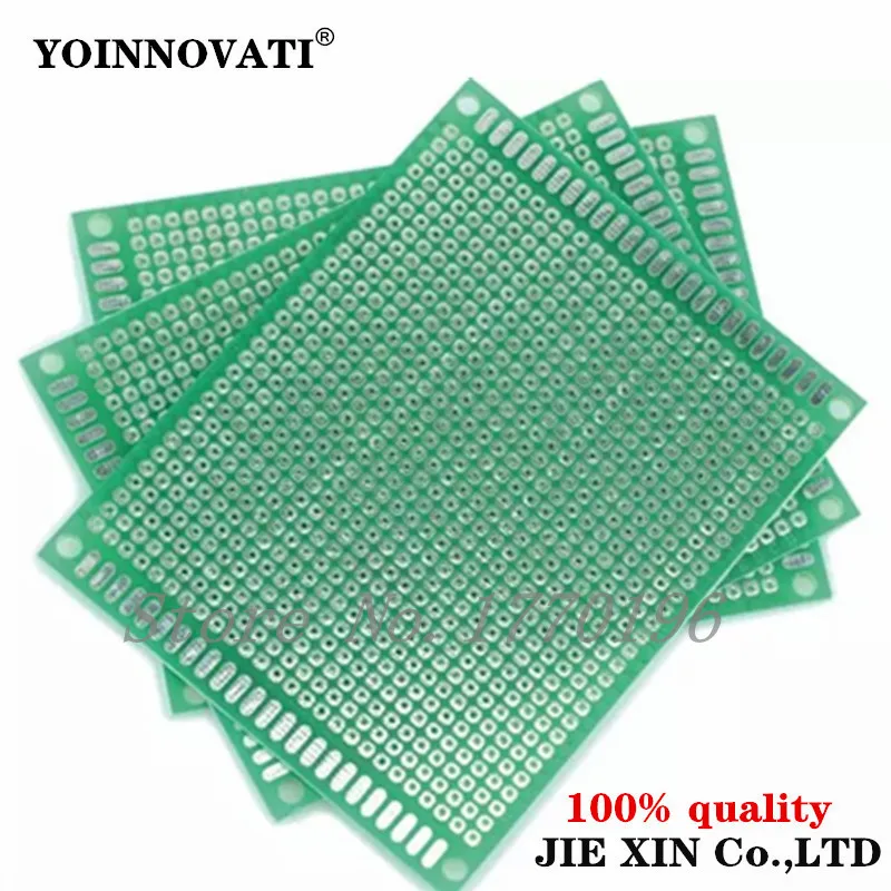 1 шт. 7x9 см Прототип PCB 7*9 панель двойное покрытие/тонировка универсальная доска