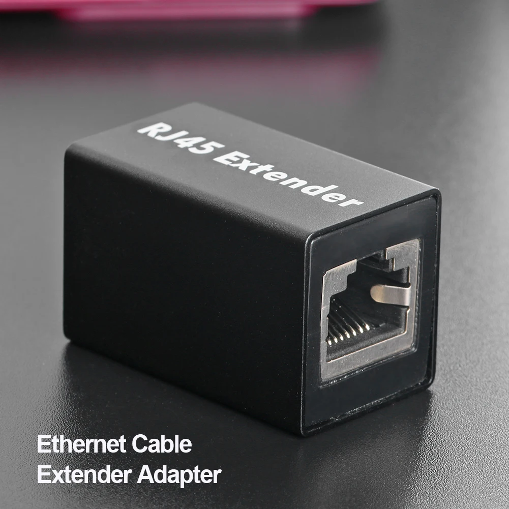 

Connector Extender Converter Computer Safety Parts RJ45 Network Set Household for Ethernet Cable Female to Female