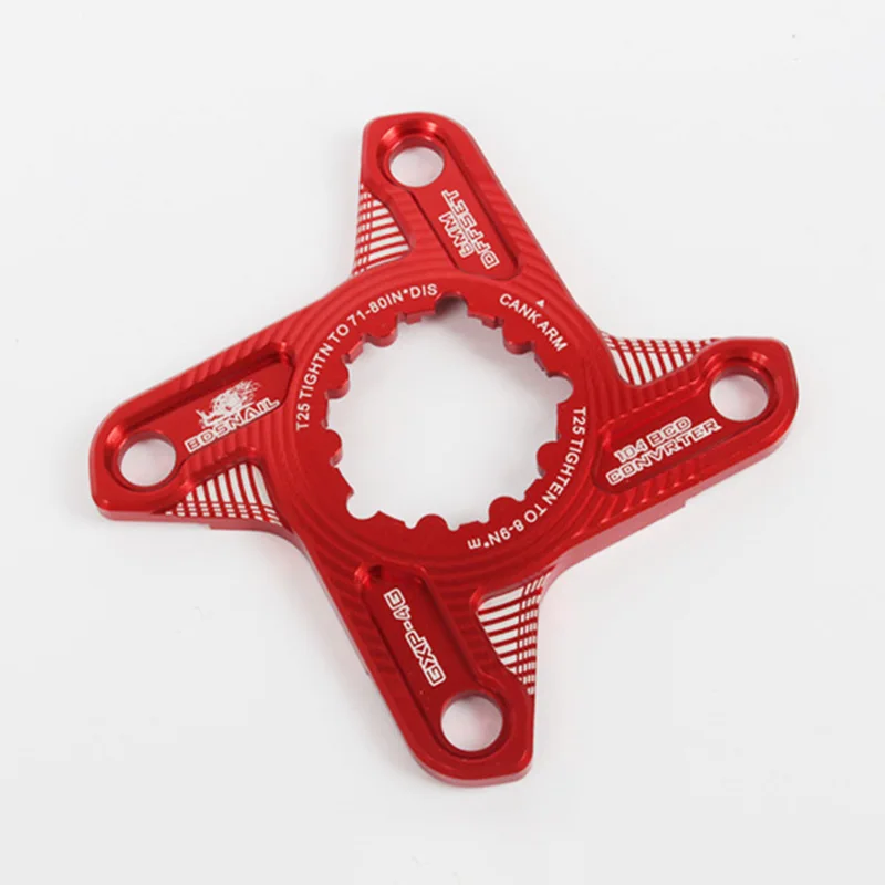 Адаптер SNAIL рукоятка MTB 4 Claw Spider Converter GXP 170 мм Кривошип из алюминиевого сплава для