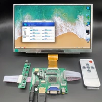 10 1 inch 1024600 lcd screen display monitor with driver control board vga hdmi compatible for raspberry pi banana pi