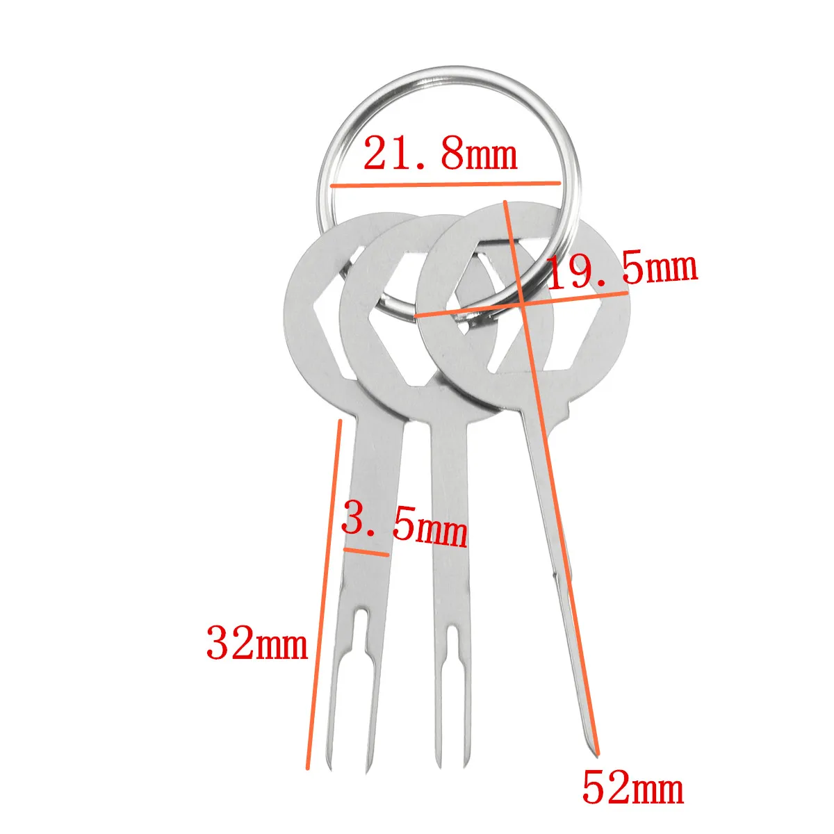 Горячая Новинка для SUV автомобильный терминал обжимной разъем Extractor Pin Removel Key Tool Kit