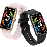 smart watch heart rate fitness tracker rectangle smart watches men women waterproof sport bracelet smartwatch for android ios