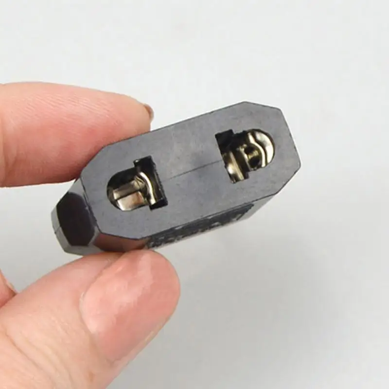 Универсальный зарядный преобразователь для путешествий бытовой 220 В 2 отверстия 5