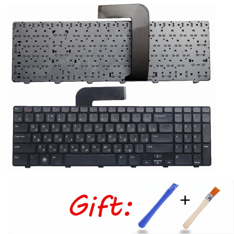 

Laptop Keyboard for Dell Inspiron 15R Ins15RD-2528 2728 2428 M501Z M5110 M511R N5110 NEW RU layout black RUSSIAN keyboard