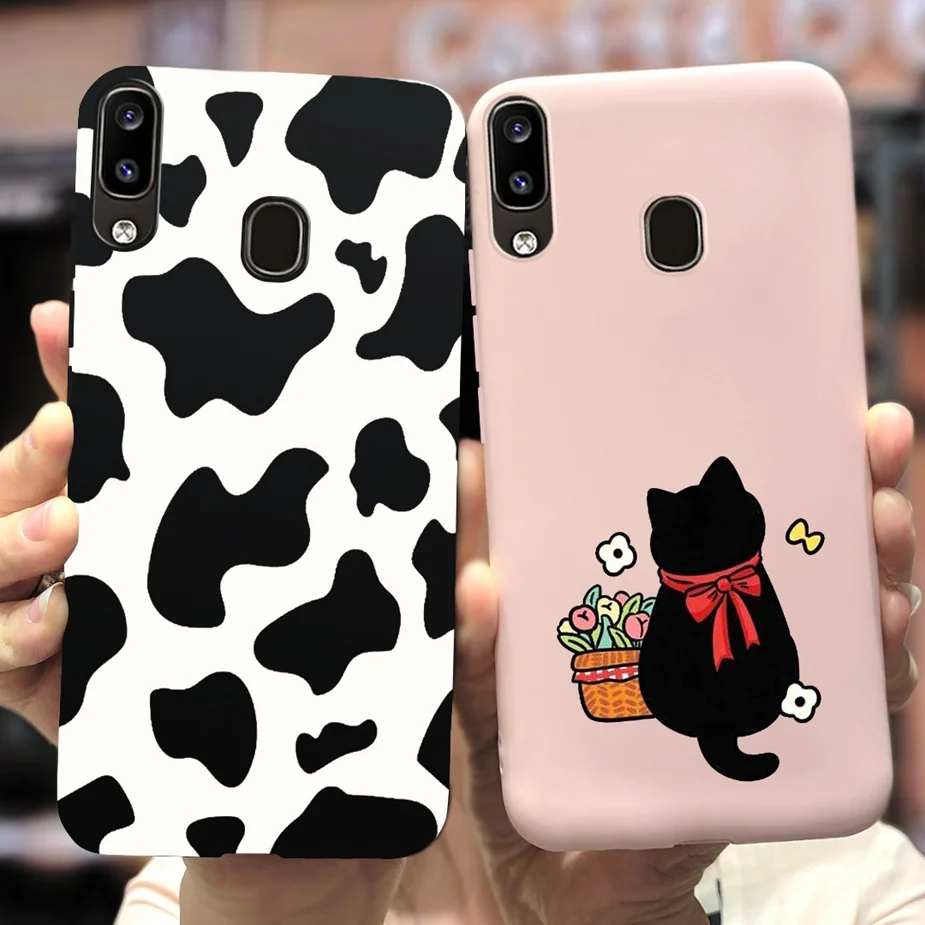 Чехол для Samsung Galaxy A20 чехол A10 A10s A20s A20e милый яркий мягкий силиконовый из ТПУ A 10 20 s