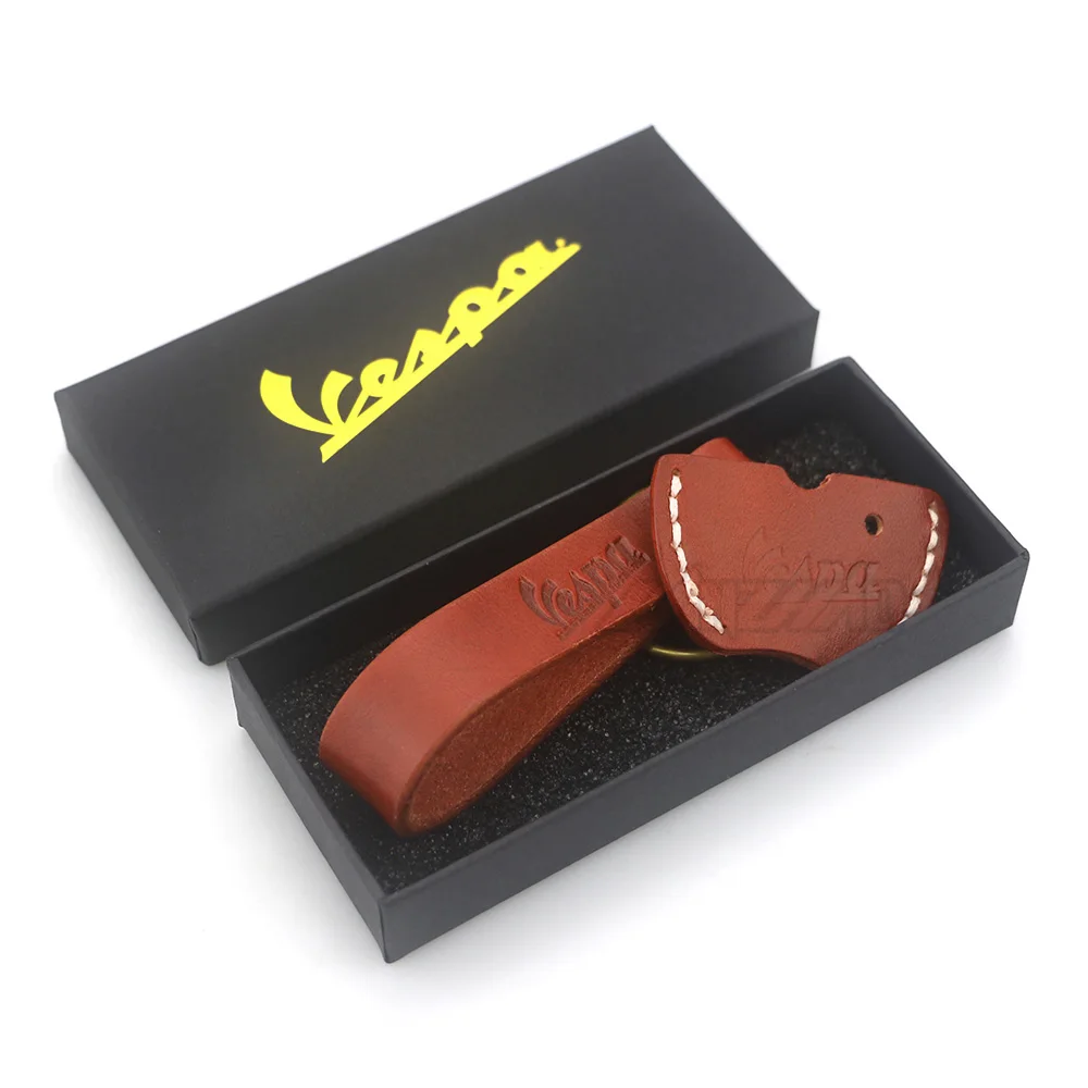 Чехол для ключей от мотоцикла чехол из натуральной кожи Аксессуары Vespa GTS SPRINT