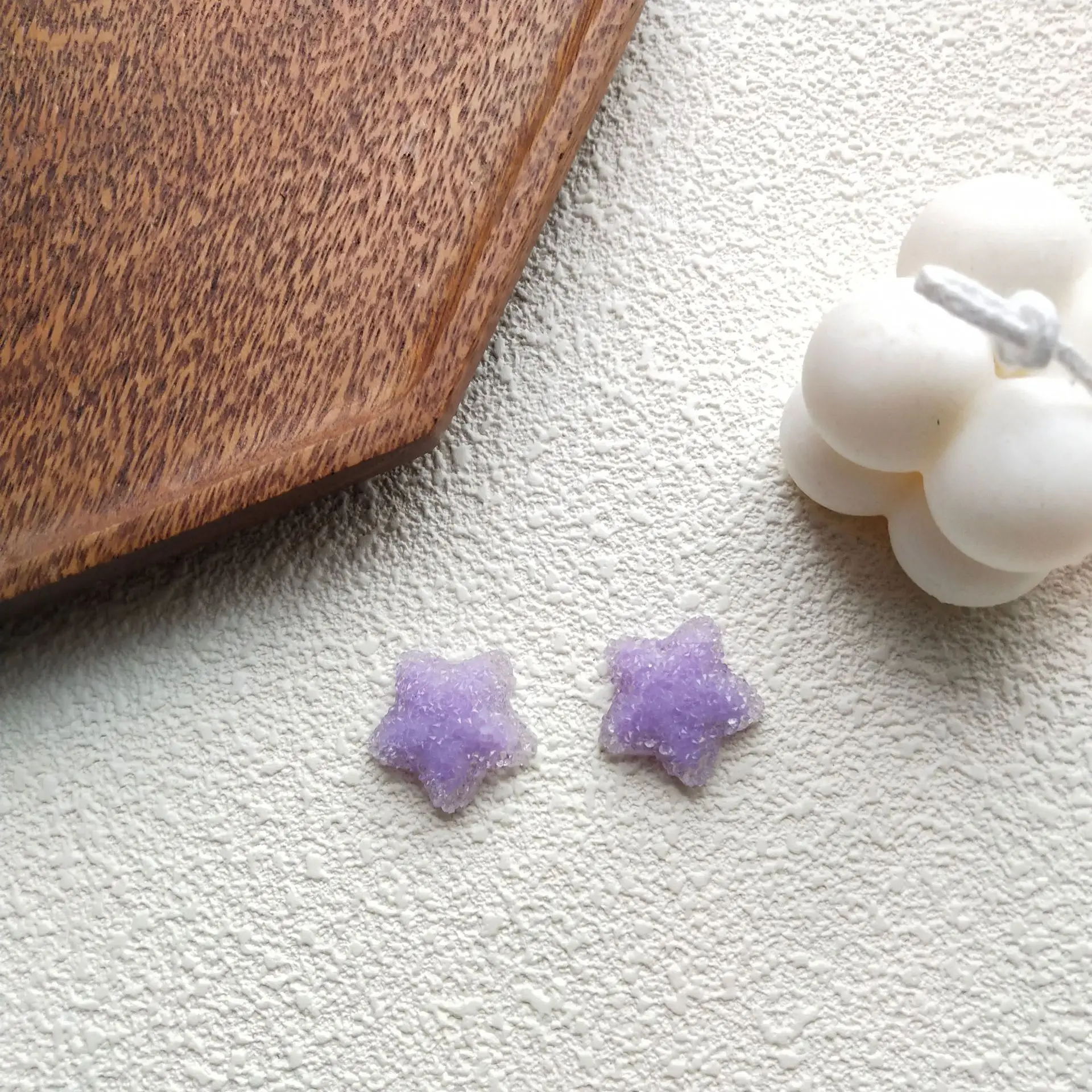 

2021 Trend Stud Earrings Jewelry for Women Resin Lovely Star Simple Korean Earrings Fashion Woman Earrings 2021 for Gifts
