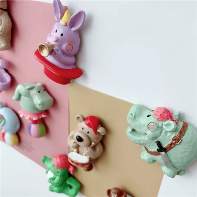 Магнитная наклейка в виде медведя кролика пиратского цирка | Дом и сад