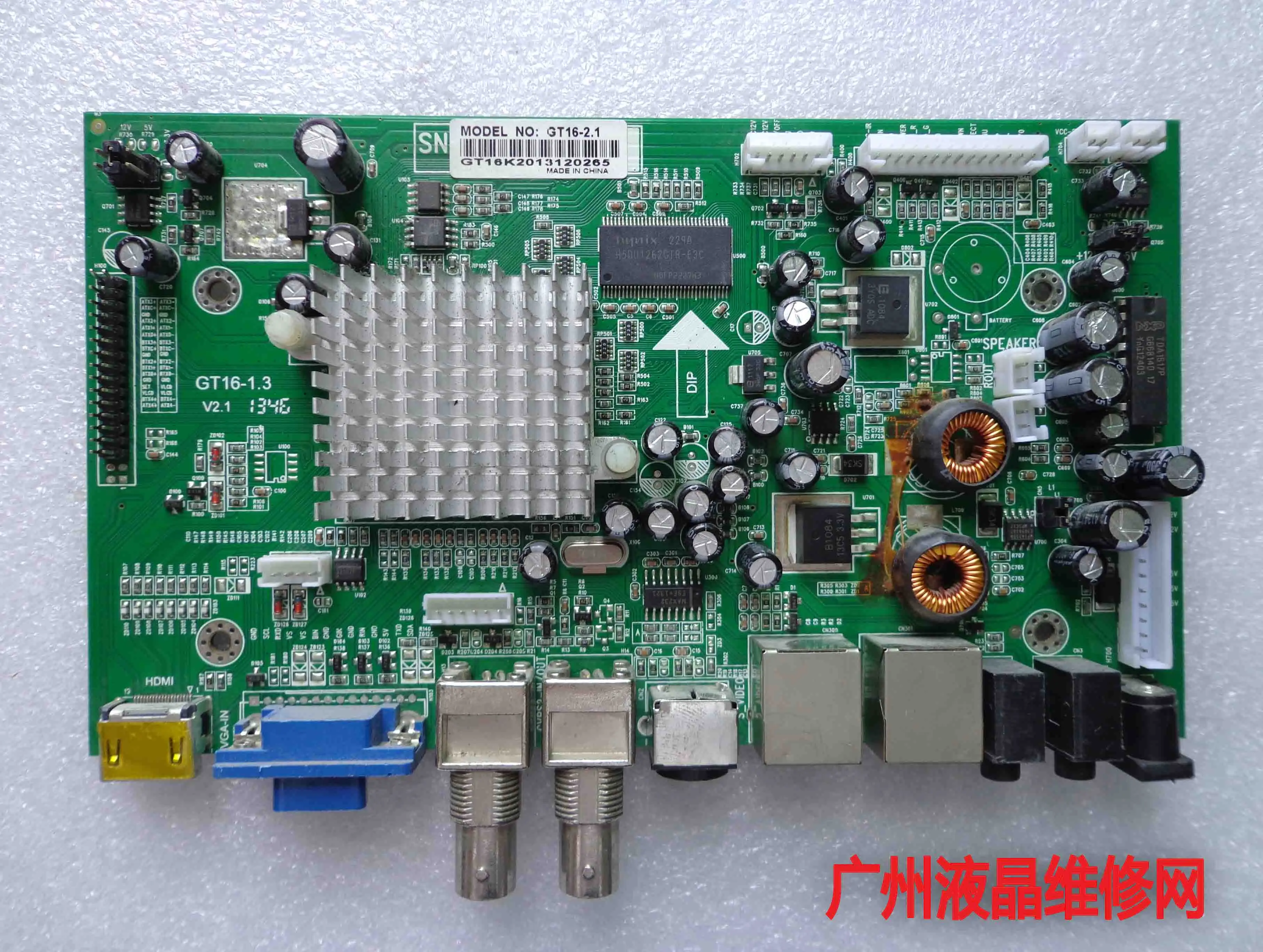 

GT16-1.3 V2.1 1346 LCD Monitor Display Driver Board Decoder Board BNC HDMI