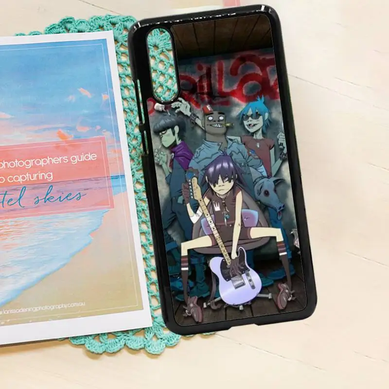 

Gorillaz Boat Illust Music poster high quality Phone Case funda PC for iPhone 11 12 pro XS MAX 8 7 6 6S Plus X 5S SE 2020 XR