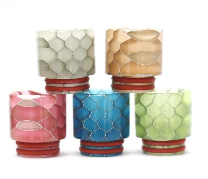 810 капельный наконечник светящийся флуоресцентный мундштук из смолы для TFV8 Big Baby