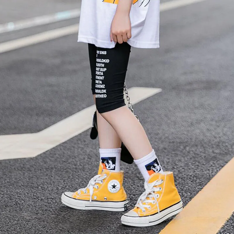 Эластичные леггинсы для девочек Seven Point Новинка лета 2020 Детские облегающие штаны