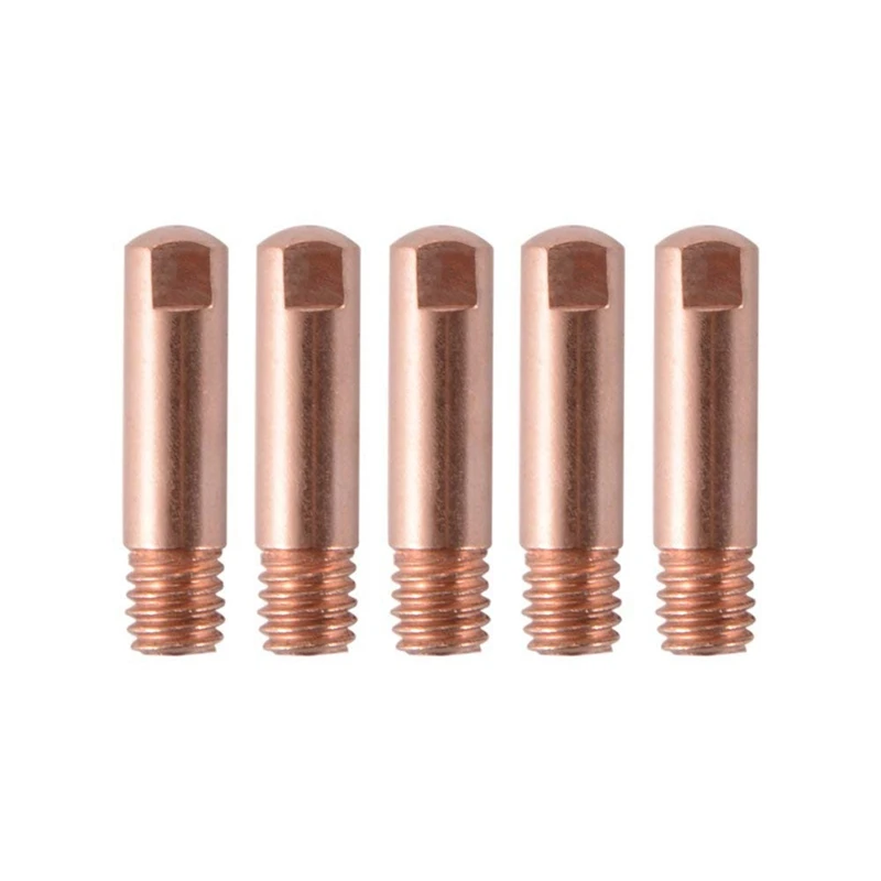 9Pcs/Set 15Ak Mig/Mag Welding Nozzle Contact Tips 0.8X25Mm M6 Gas Connector Holder Set Ad068+ | Инструменты