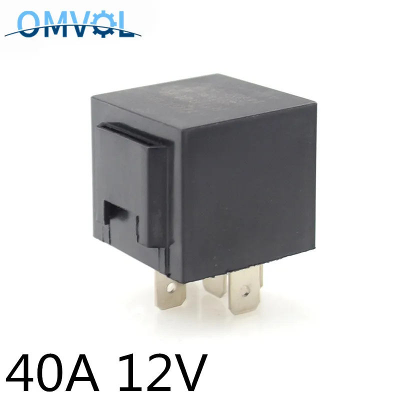 Coil 12VDC 5pin 40A автоматическое реле с контактом из серебряного сплава, напряжение катушки 12VDC 24VDC - Size: Coil 12VDC