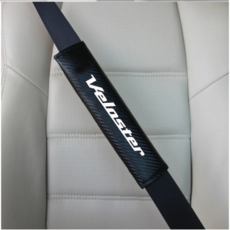 Комплект из 2 предметов PU искусственной кожи Накладка для ремня безопасности