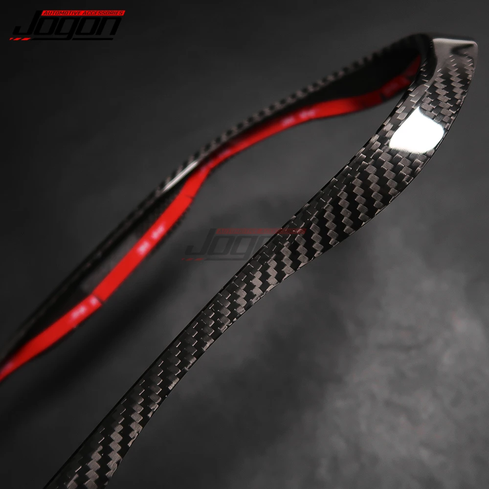 100% настоящие автомобильные аксессуары из углеродного волокна для Dodge Challenger 2015 2016