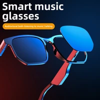 new smart wireless bluetooth 5 0 headset music glasses outdoor cycling sunglasses headphones sports earphones built in speaker