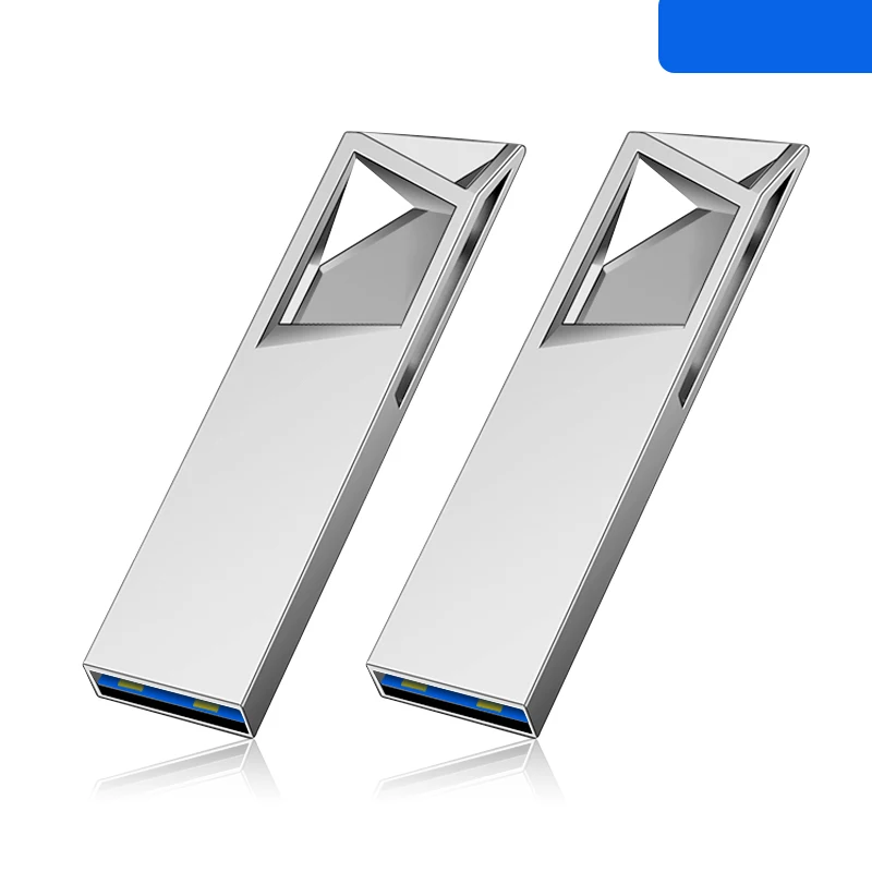 Флэш накопитель USB2.0 металлическое портативное кольцо для ключей хранилище U диск