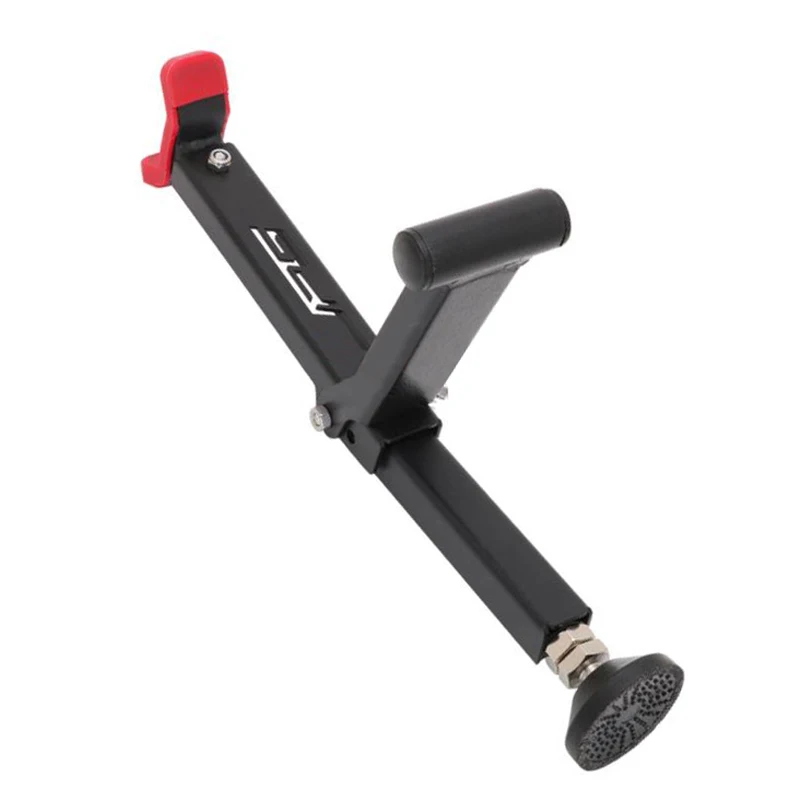 Легко носить с собой ручной Поддержка мотоцикла односторонний загон колесико