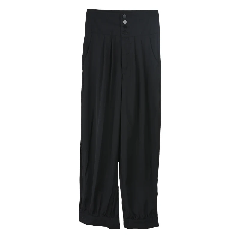 

Fashion Women High Stree Slim High Waist Casual Loose Cargo Harem Pants Trousers