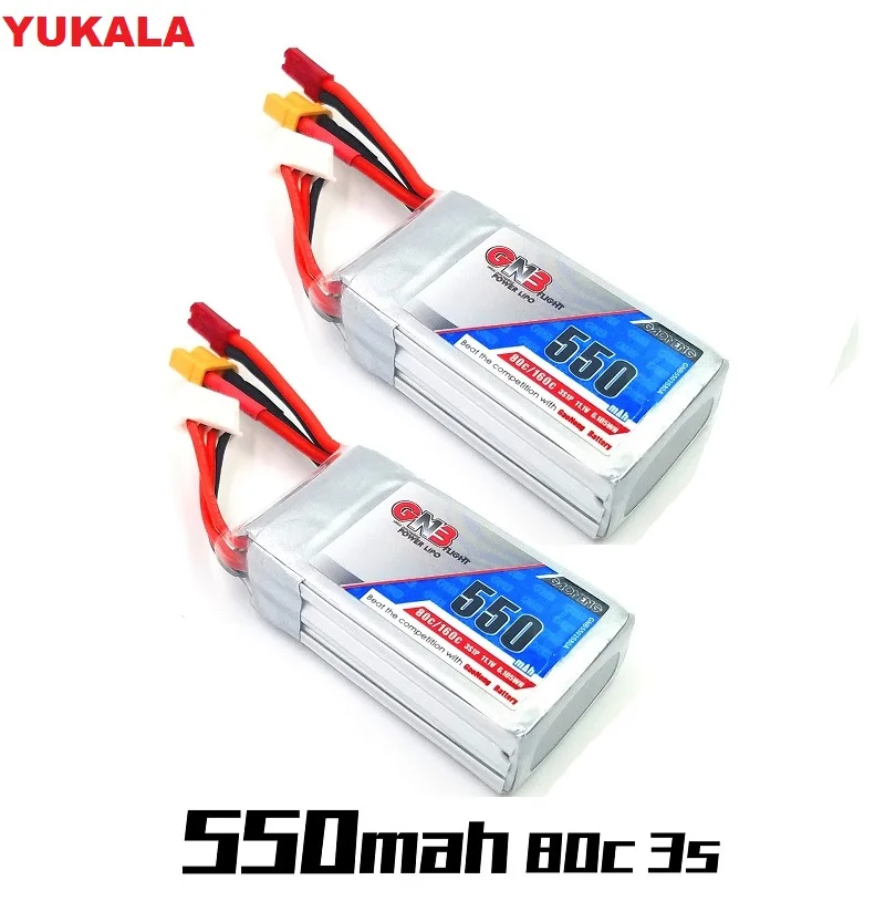 Аккумулятор GAONENG GNB 11 1 В 550 мАч 3S 50C/100C HV 4 35 в Lipo с зарядным устройством для BetaFPV BETA75X