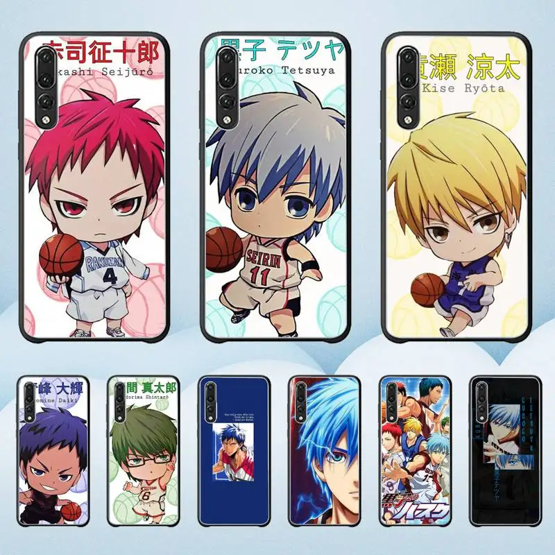 

Anime Kuroko's Basketball Phone Case For Huawei G7 G8 P7 P8 P9 P10 P20 P30 Lite Mini Pro P Smart Plus Cove Fundas