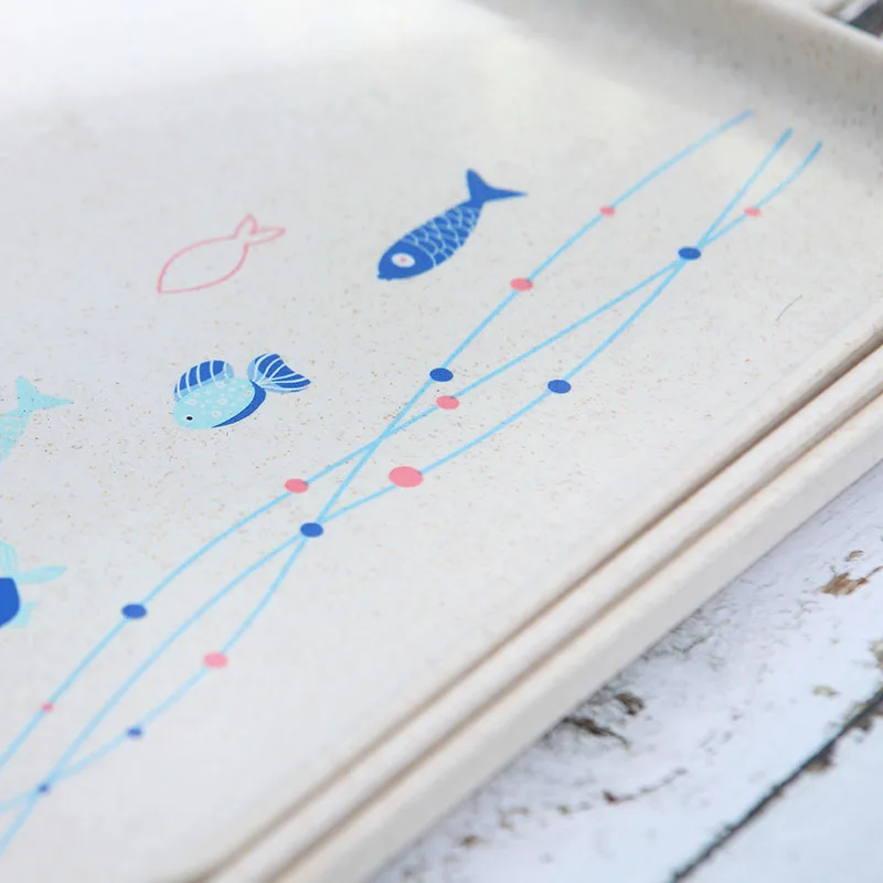 Пластиковый десертный квадратный поднос EIMAI в скандинавском стиле для чая