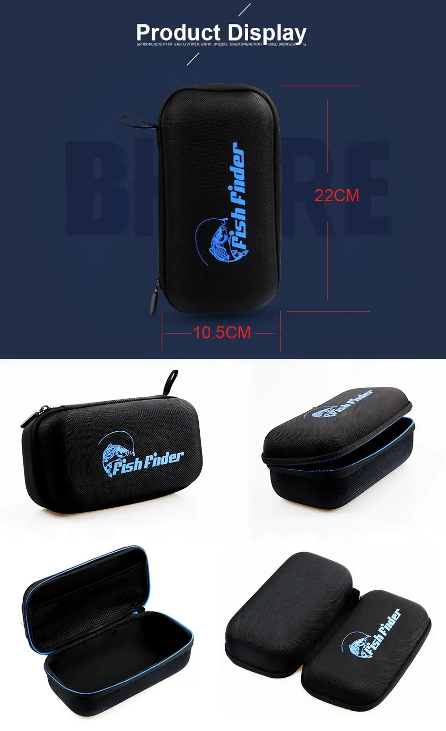 Портативная уличная сумка для рыболовной катушки чехол из ЭВА спиннинговой