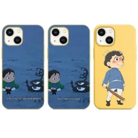 ousama ranking of king anime manga cartoon phone case yellow color for iphone 13 12 11 x xr xs mini pro max 6 7 8 plus cover