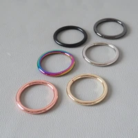 10pcspack metal o ring buckle for bag dog pet harness leash accessories belt loop hardware garment sewing clasp rainbow