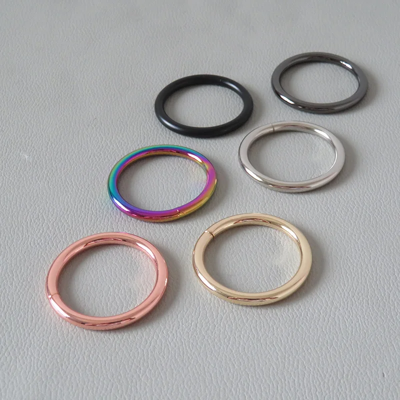 10 шт./упак. Металл-хомут с круглым воротником для мальчиков и девочек Пряжка сумки