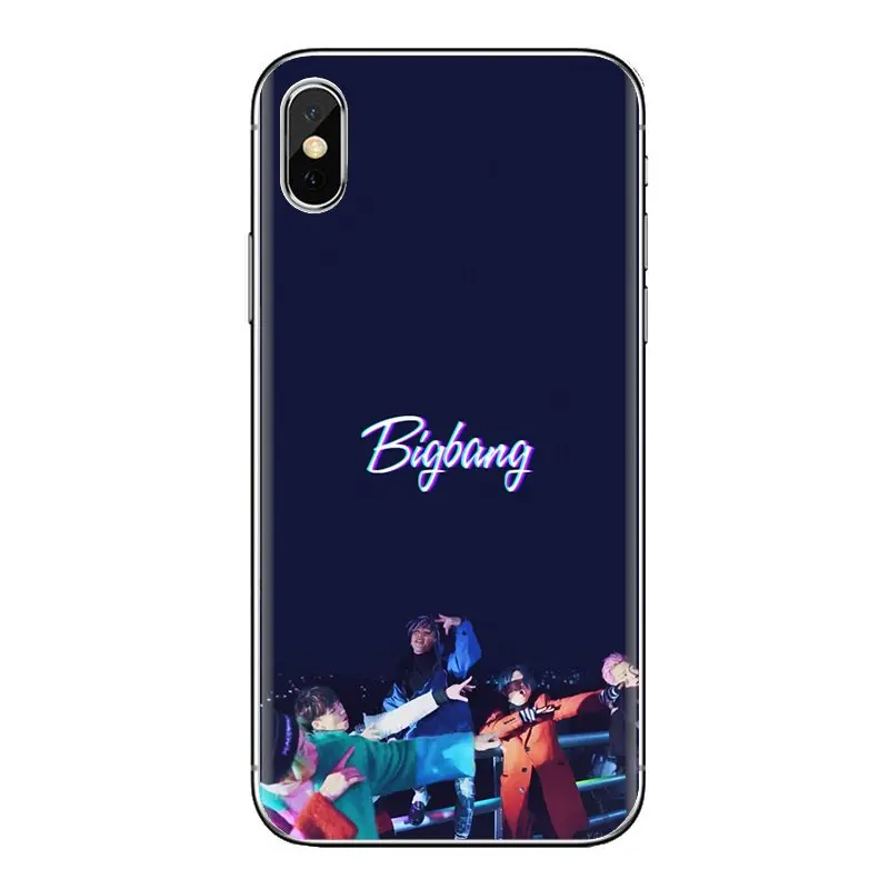 For Samsung Galaxy J1 J2 J3 J4 J5 J6 J7 J8 Plus 2018 Prime 2015 2016 2017 kpop Bigbang Transparent Soft Shell Covers |