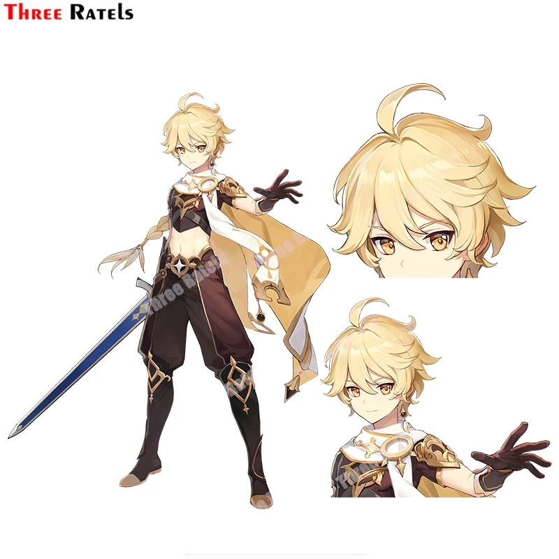 

Виниловая наклейка Three Ratels B36 «Путешественник геншина», для украшения стен