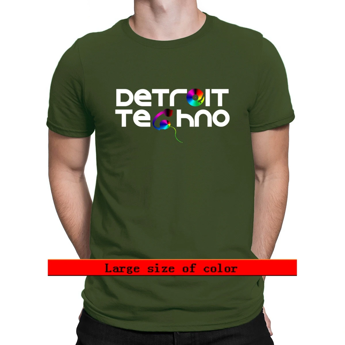 

Detroit Techno 2021 T Shirt Breathable Summer S-XXXL Cotton Designs Cool Letter Loose Shirt