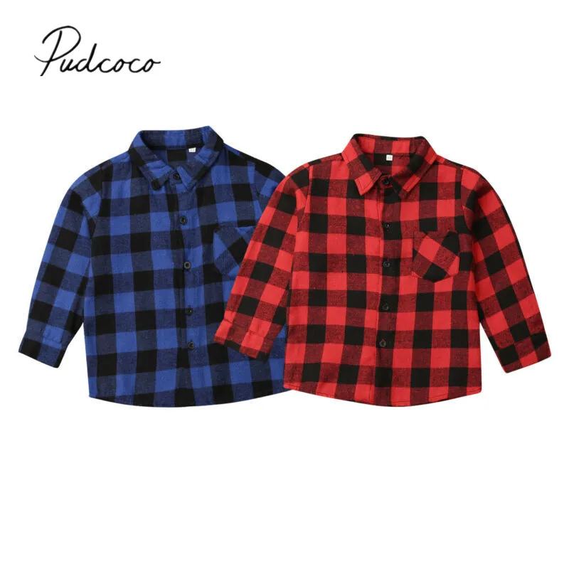 2019 г. Брендовые От 0 до 5 лет рождественские рубашки для маленьких мальчиков и