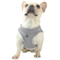 adjustble hardness pet collar leads traction rope vest reflective dog chest and back with breathable dog rope dog supplies