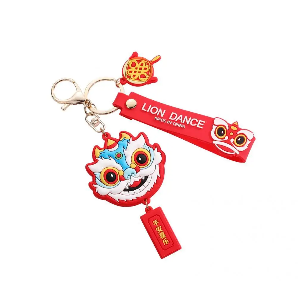 

Portable High Quality Blessing Word Cartoon Keychain PVC Keychain Lovely Shape for Students