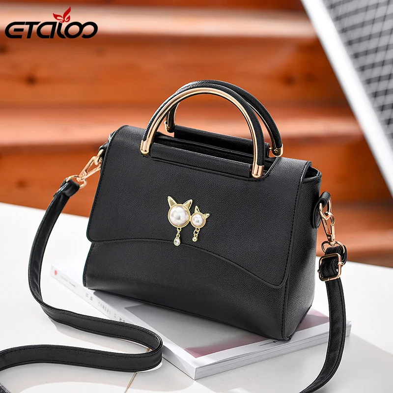 2019 винтажная женская сумка из искусственной кожи сумки на плечо дизайнерская большая для покупок высокого