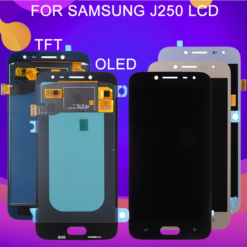 Дигитайзер сенсорного ЖК экрана для Samsung Galaxy J2 Pro 2018 J250F J250M с инструментами|Экраны