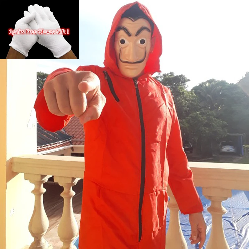 Костюм из сериала Сальвадор Дали костюм фильма штурмовые деньги бумажный домик