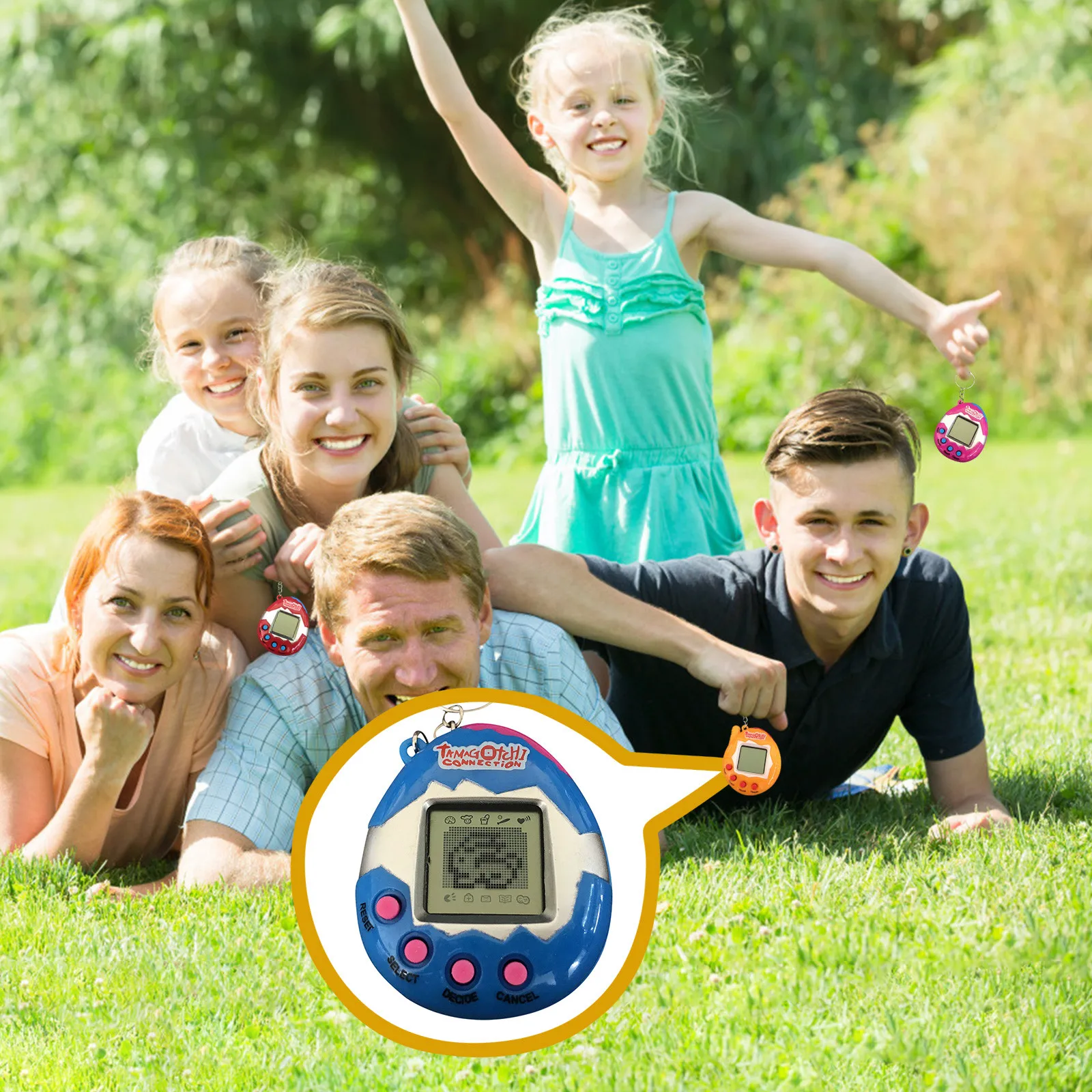 

Прозрачные электронные питомцы Tamagotchi 90s ностальгические 49 питомцев в одном виртуальные цифровые пиксели электронные питомцы
