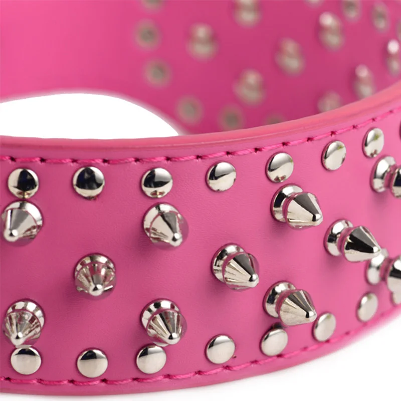 Модный ошейник для собак с заклепками ожерелье домашних питомцев в стиле панк