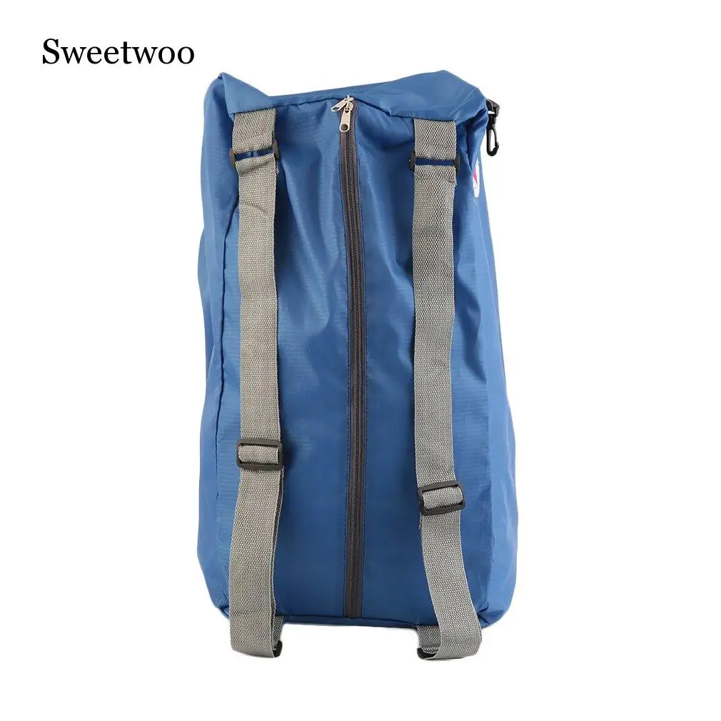 Мужская и женская уличная сумка через плечо складной однотонный спортивный